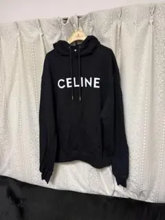 CELINE ロゴ　パーカー