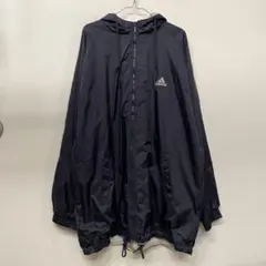 adidas アディダス アメリカ製 フード ジップ ナイロン ハーフコート
