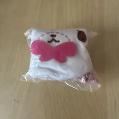シュガーバニーズ　ふわふわ巾着　しろうさ