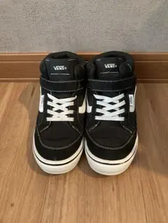 VANS ブラック ハイカットスニーカー