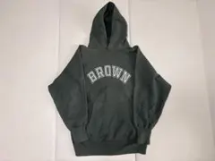 90s Champion リバースウィーブ BROWN グリーン XL USA製