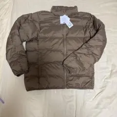 新品　ULTRA LIGHT DOWN ブラウン ダウンジャケット XL