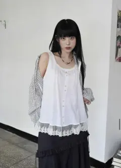 レースキャミソール