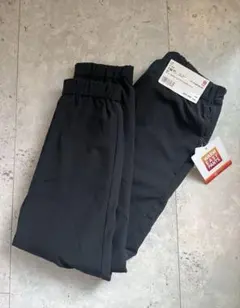 新品タグ付！ユニクロ KIDS ストレッチウォームイージージョガーパンツ 130