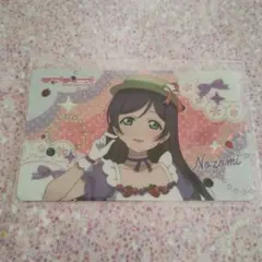 ラブライブ　μ's　東條希　ホログラムカード　Cafe party ver