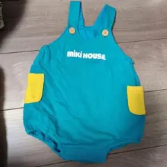 ミキハウス　mikihouse　ノースリーブオーバーオール80〜90