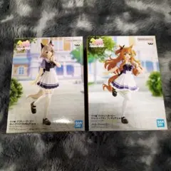 新品未開封　ウマ娘　カレンチャン　マヤノトップガン　フィギュアセット