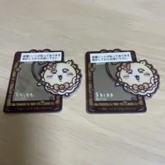 まじかるちいかわ ステンドグラス風ミラーステッカー シーサー 2個セット