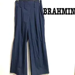 BRAHMINブラーミン　スラックス　ビジネスパンツ　ワイド　リラックス　脚長