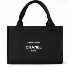CHANEL ノベルティ キャンバストートバッグ ブラック