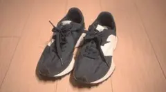 new balance 327 ネイビー　24cm