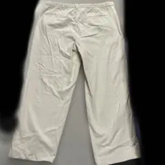 GU コーデュロイワイドイージーパンツ ナチュラル　XXL