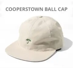 COOPERSTOWN BALL CAP クーパーズタウンボールキャップ 白