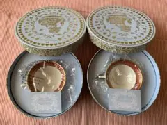 新品 未使用 ウエッジウッド ハーレクイン カップ＆ソーサー 2客セット