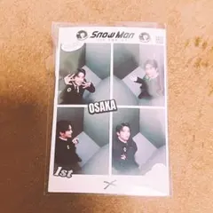 SnowMan 1st POP-UP ポップアップ　目黒蓮　プリクラ　大阪限定