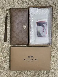 COACH シグネチャー リストレット付き長財布のサムネイル