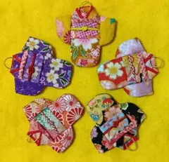 吊るし着物飾り５枚