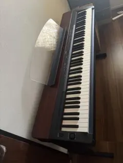ダークウッド 88鍵電子ピアノ 椅子付き - メルカリ