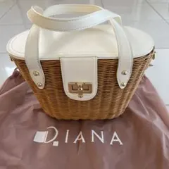 LANVIN ベージュ アイボリー 六角形 ハンドバッグ チェーン ゴールド 