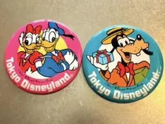 3個セット】80s 東京ディズニーランド 開業時 缶バッジ WDP表記 - メルカリ