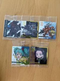ガンダムシールウエハース　Vol.4 5枚 5種セット まとめ売り