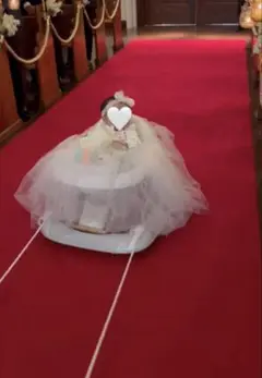 リングガール　歩行器装飾　美品