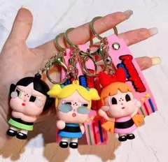 CRYBABY クライベイビー パワパフ キーホルダー　3種セット