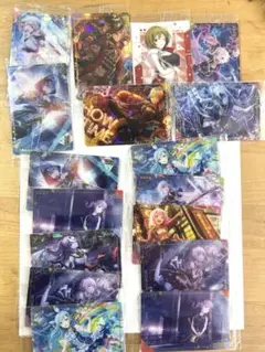 プロセカキャラクター ホロ加工ウエハースチョコカードセット 17枚セット