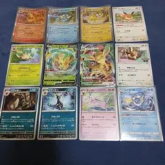 ポケモンカード イーブイ進化系セット★12枚★のサムネイル