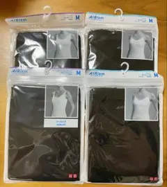 新品　未開封　UNIQLO エアリズム　タンクトップ　キャミソール　4点おまとめ