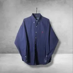 【早い者勝ち】Ralph Lauren BLAKE 長袖シャツ M ネイビーのサムネイル