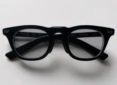 【レア】H FUSION 黒縁眼鏡 国産のサムネイル