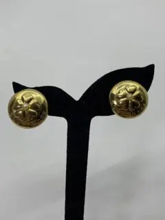 courreges ヴィンテージ　金属　イヤリング　#162