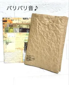 おすそ分けファイル　コラージュ素材収納　クラフトケース　チケットケース
