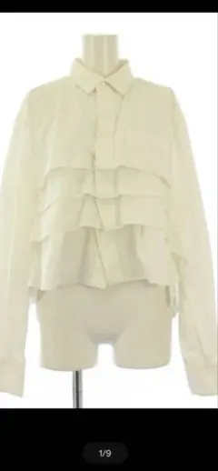 2026年最新】sacai カラー：ホワイト系 レディース 長袖 シャツ 