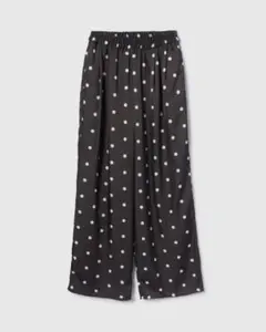 新品SeaRoomlynn collab Relax サテンワイドパンツ M
