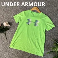 UNDER ARMOUR アンダーアーマー　Tシャツ　半袖　胸ロゴ　蛍光色