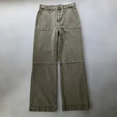 SLY JEANS ブラックデニム　グレー　ワイドパンツ　ストレートジーンズ