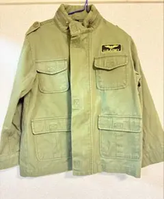 U.S. ARMY ミリタリージャケット カーキ キッズ 子供服　120サイズ
