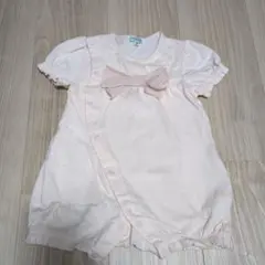 TOCCA リボン付き ロンパース 80サイズ ピンクのサムネイル