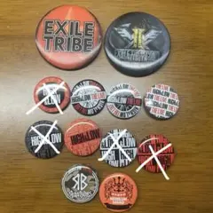 HiGH&LOW ライブグッズ 缶バッジ