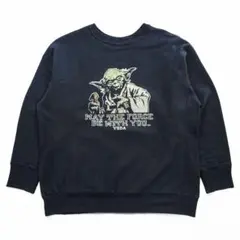 BOWWOW 日本製 ダメージ加工 リバースウィーブ スウェット トレーナー Lのサムネイル