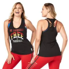Zumba Be Yourself Twisted ズンバ　タンクトップ