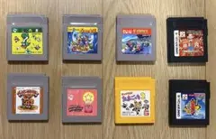 ゲームボーイ ソフト 8個セット