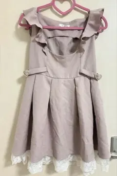 しまむら ジャンスカ Lサイズ ピンクのサムネイル