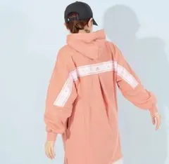 adidas アディダス パーカー ピンクのサムネイル
