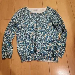 BEAUTY & YOUTH 花柄長袖カーディガン