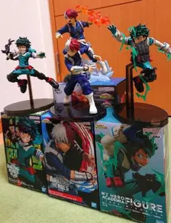 僕のヒーローアカデミア 轟焦凍 緑谷出久 フィギュア4体セット
