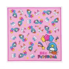 星座のティンクルちゃん　ハンカチ　ガチャガチャ　ケンエレファント