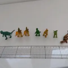 恐竜 ミニフィギュア 7体セット